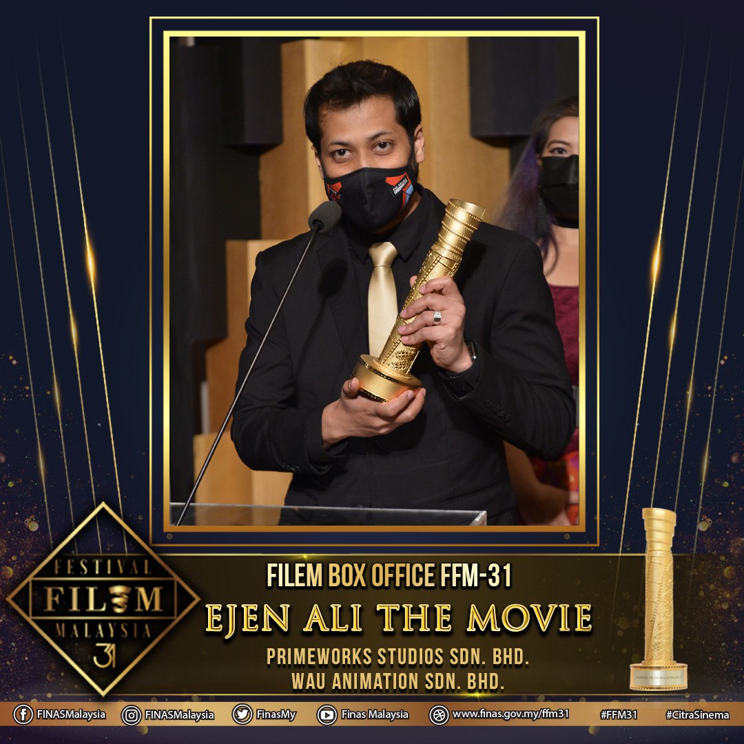 Anugerah Box Office FFM 31 - Ejen Ali The Movie - Boom! Malaysia