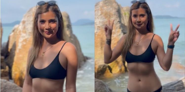 [video] “wow Sendat Sedap ” Kongsi Foto Pakai Bikini Ig Adeline